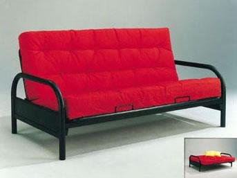 Alfonso Futon Frame in Acme 2172A-BK