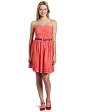 My Michelle Juniors Strapless Short Dress, Pink, 5 My Michelle Juniors Strapless Short Dress, Pink, 5