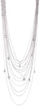 ABS By Allen Schwartz Black Diamond Chanel Crystal Silver Tone Necklace 31hObImWlJL. SL160 ABS By Allen Schwartz Black Diamond Chanel Crystal Silver Tone Necklace