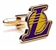 LA Lakers Cufflinks - NBA Basketball Sports Themed Formal Wear