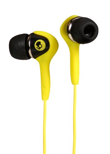 Skullcandy Smokin Buds SC-SBYBK08 Earbuds  - Yellow & Black