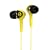 Skullcandy Smokin Buds SC-SBYBK08 Earbuds  - Yellow & Black