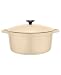 Martha Stewart Collection Sand Enameled Cast Iron Casserole, 5.5 Qt.