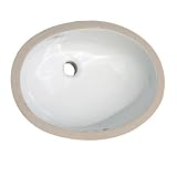 Barclay 4-734WH Rosa Undercounter Bathroom Sink