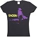 SAOSIN - Firestorm - Black Women's / Girls Shirt (Babydoll / Girlie)
