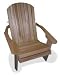 Wider Adirondack Chair Handcrafted in Western Red Cedar