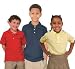 School Uniform Unisex Short Sleeve Pique Knit Shirt By French Toast (In Regular and Husky Sizes)