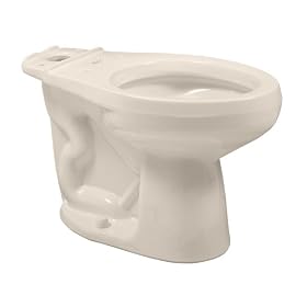 American Standard 3417.016.222 Cadet/Ravenna Right Height 16-1/2-Inch Elongated Toilet Bowl, Linen