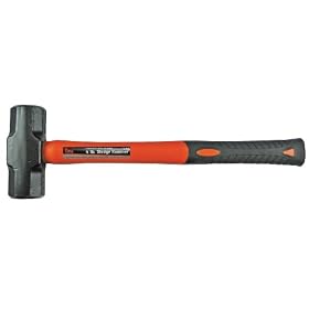 Pony 65-164 4 -Pound Sledge Hammer With 16-Inch Fiberglass Handle