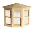 Dollhouse Miniature Double Hung Bay Window by Houseworks