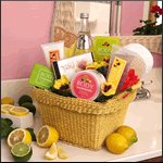  : Citrus Spa Gift Basket - Small (Lg Shown)