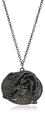 Ed Hardy Panther Base Metal With 6 Cubic Zirconia Necklace, 24 