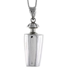 Sterling Silver Urn Pendant for Ash