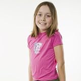 O'Neill girls rash tee: Loose fit rashguard shirt with 50+ UV protection
