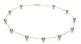 Haley White 6-7mm AA Japanese Akoya Pearl Necklace