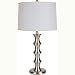 ORE International 29.5 Satin Nickel Metal Table Lamp