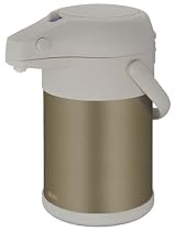 THERMOS ステンレスエアーポット マットゴールド TAH-3000 MGD