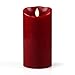 Flameless Real Wax Moving Wick LED Candle for Home/Party/Halloween/Christmas/Wedding Decor with Timer Control Cinnamon Scent 4