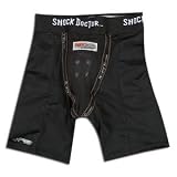 Shock Doctor White Compression Shorts with Flex Cup at 365 Inc