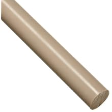 PEEK (Polyetheretherketone) 1000 Round Rod, ASTM D6262 S-PAEK 0111, Natural