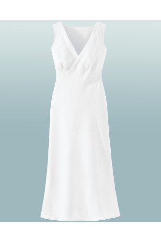 Spiegel Spiegel Signature Washed Linen Collection:Empire Waist Dress