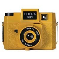 Lomography Holga Holgawood Series 120N Medium Format Fixed Focus Camera with Lens - Yellow Brick Road