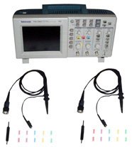 Tektronix TDS1012B, 100 MHz, 2 Ch Digital Storage Oscilloscope w/Monochrome Display