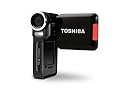 Toshiba Camileo P10 HD-Camcorder (5 Megapixel, 4-fach dig. Zoom, 6,4 cm (2,5 Zoll) Display, Bildstabilisator) schwarz
