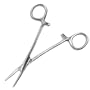 5 Inch Stainless Steel Hemostat Locking Clamp - Straight-Tip