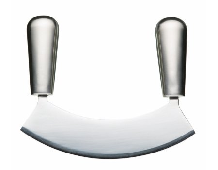 Master Class Acero Stainless Steel Hachoir/Mezzaluna, 18 cm