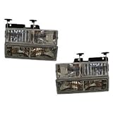 chevy/GMC Jimmy/Silverado/Sierra/Tahoe/Yukon/Suburban 4Piece Set With Xenon D...