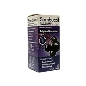 Sambucol Original Liquid Black Elderberry  7.8 fl.oz