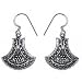 Silver Dangle Earring 1.76 inches (ers237)
