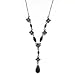 Betty's Briolettes Black Diamonds Hues Necklace