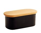 from Nigella Lawson Living Kitchen Nigella Lawson Living Kitchen Butter Dish, Black (Model 60NL5BDBK)