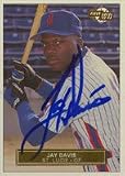 Jay Davis, St. Lucie Mets - Mets Affiliate Autographed Card