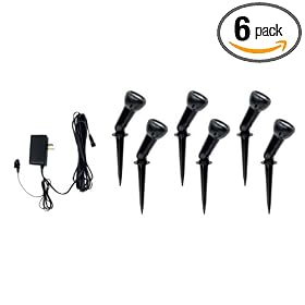 Brinkmann 828-0300-6-6PK Spotlight LED Low Voltage Kit, 6 Pack