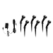 Brinkmann 828-0300-6-6PK Spotlight LED Low Voltage Kit, 6 Pack