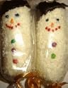 Christmas/Holiday Snowman Marshmallow Sticks - 1 Dozen