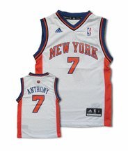NBA Youth New York Knicks Carmelo Anthony Swingman Home Jersey - R28E1Jjm (White, X-Large)