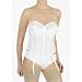 Lunaire Longline Strapless Bridal Bustier Corset Bra