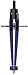 Faber Castell 174410 - Schnellverstellzirkel Grip 2001 rot oder blau