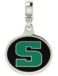 Slippery Rock University Collegiate Drop Charm Fits Most European Style Bracelets Including Chamilia, Zable, Troll and More. High Quality Bead in Stock for Fast Shipping.