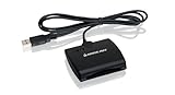 IOGEAR USB Smart Card Access Reader GSR202 (Black)