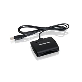 Click here to buy IOGEAR USB Smart Card Access Reader GSR202 (Black).