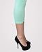 Women's Soho Solid Color Capri Leggings