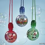 Holiday Bubble Bottle Necklaces