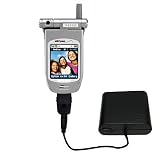 Emergency AA Battery Charge Extender for the Samsung SPH-A600 - Gomadic Brand w/ TipExchange Technology