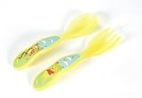 The First Years 6 Pieces Winnie The Pooh Sava Semi Disposable Toddler Cutlery