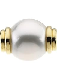 18K Yellow Gold 13.00mm Fine Oval South Sea Cultured Pearl Swap